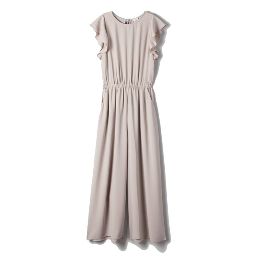 ARITZIA Wilfred Fleurette Ruffled Jumpsuit
